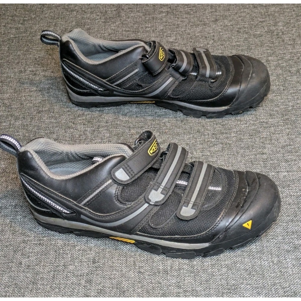 KEEN Cycling Shoes SPD Clipless Mountain Bike Shoes Men's US 12 Black MTB